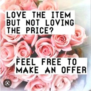 ✨Make an offer on all my items✨